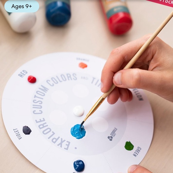 KiwiCo Doodle Crate - Make Your Own Poured Paintings - Picture 2 of 3